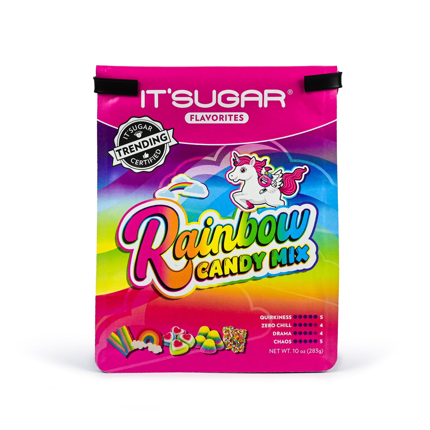 IT'SUGAR Rainbow Candy Mix packaging on a white background