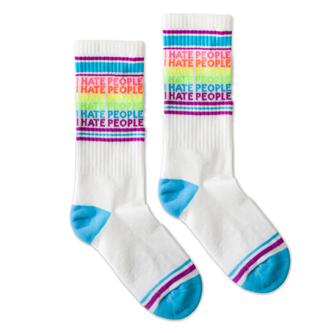 I Hate People Socks