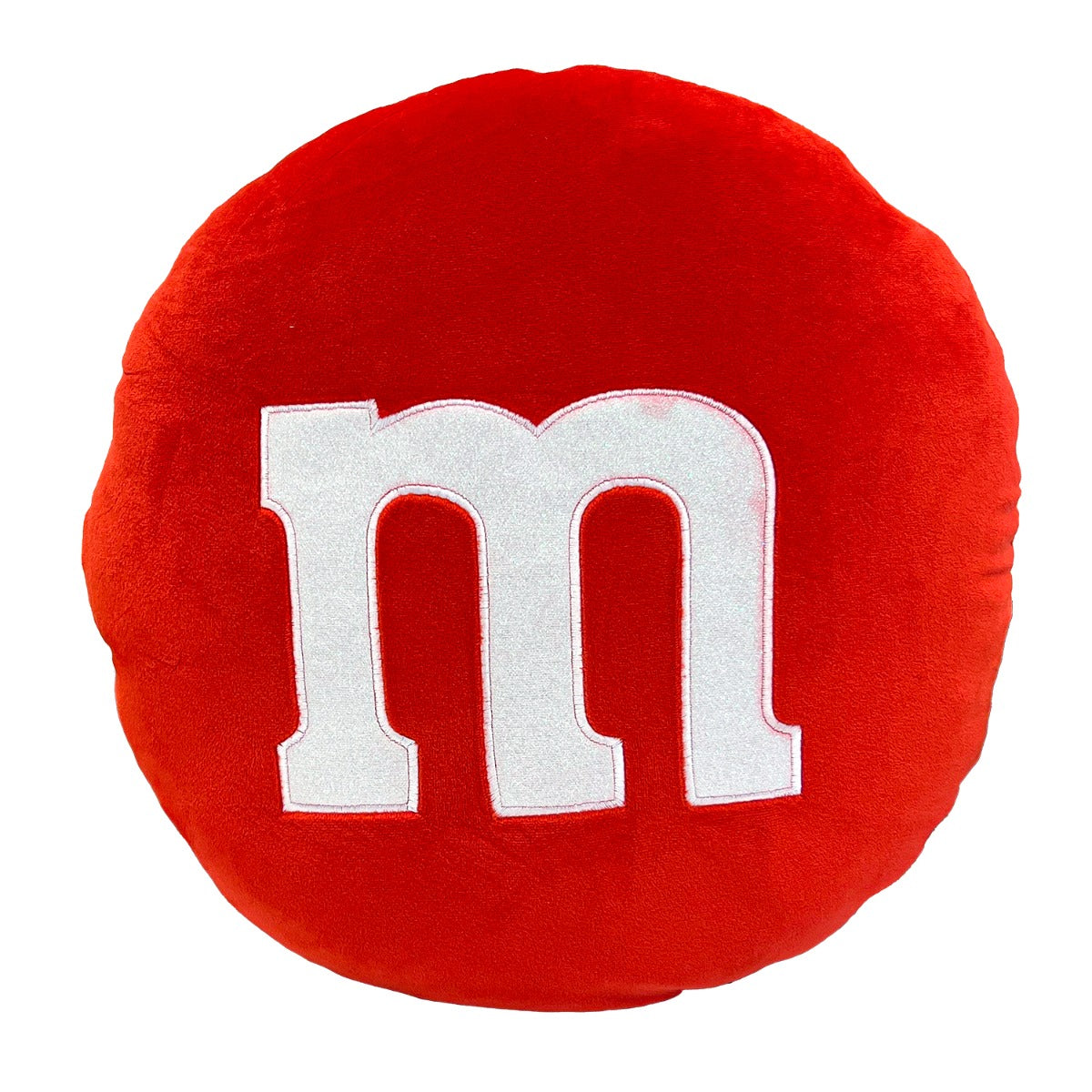M&M's ® - Red Round Microbead Pillow - Candy Favorites