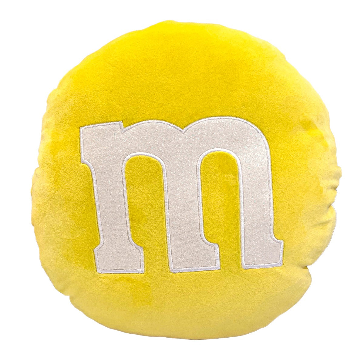 m&m mm candies pillow yellow peanur bradford exchange with