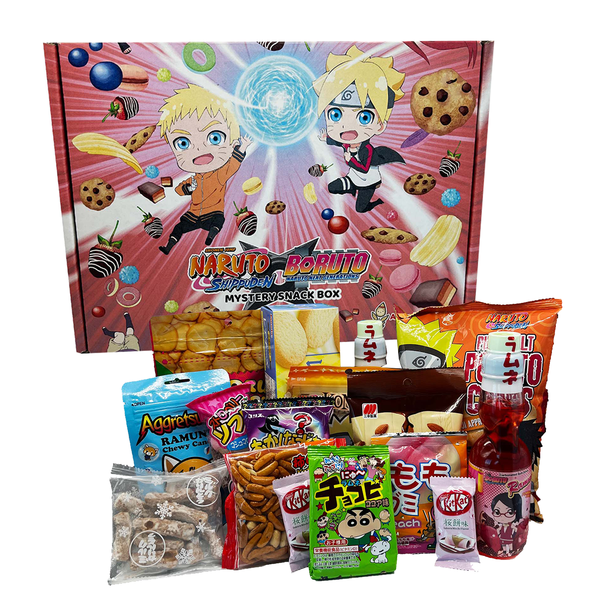 IT'SUGAR, Naruto Boruto Mystery Asian Snack Box