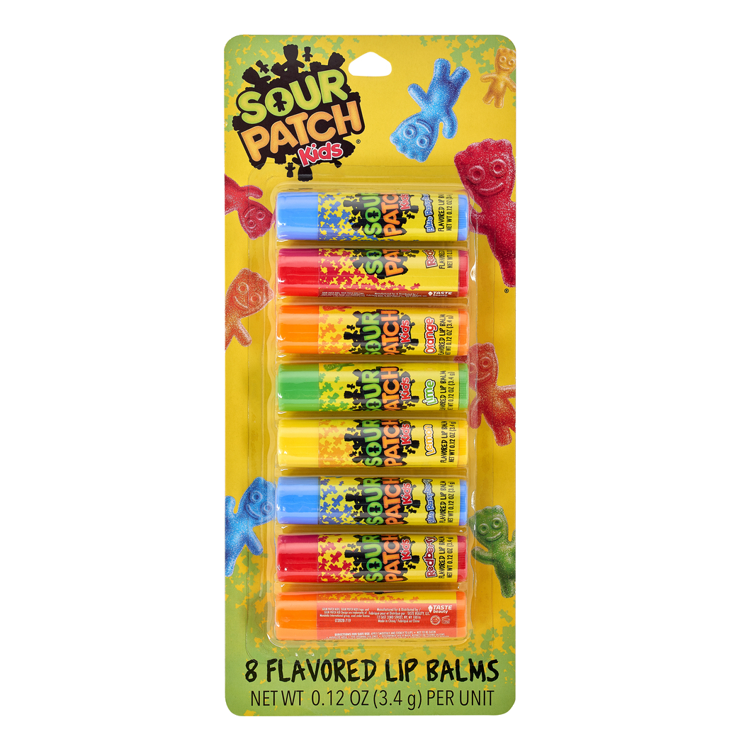 Sour Patch Kids Lip Balm 8-Pack