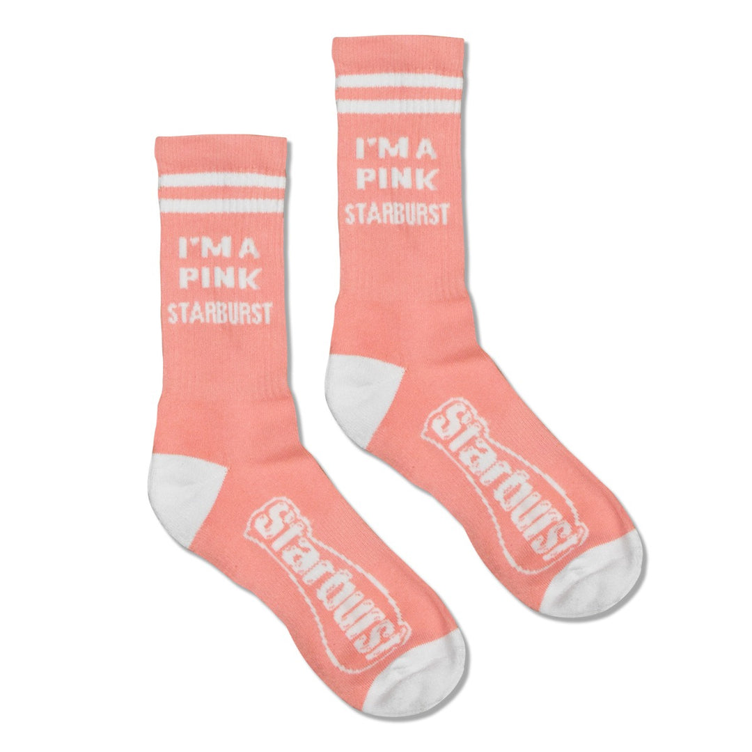 I'm a Pink Starburst Socks