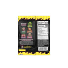 Product packaging with nutritional information and flavor illustrations on a white background
