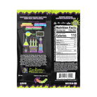 Back view of a snack package with nutrition facts and branding details.