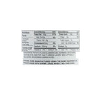 Nutrition Facts label showing calories, macronutrients, ingredients, and allergen information.
