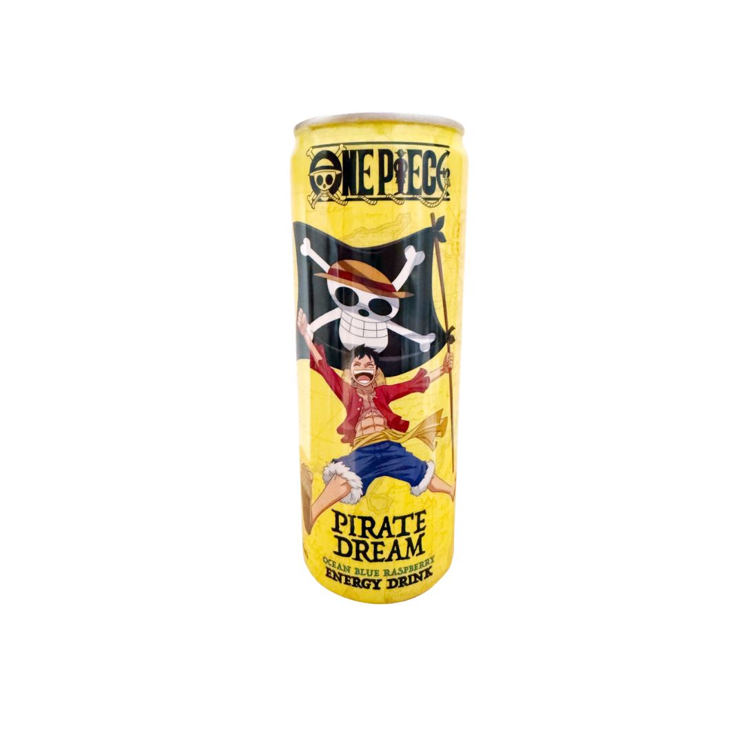 One Piece Ocean Blue Raspberry Energy Drink – IT'SUGAR