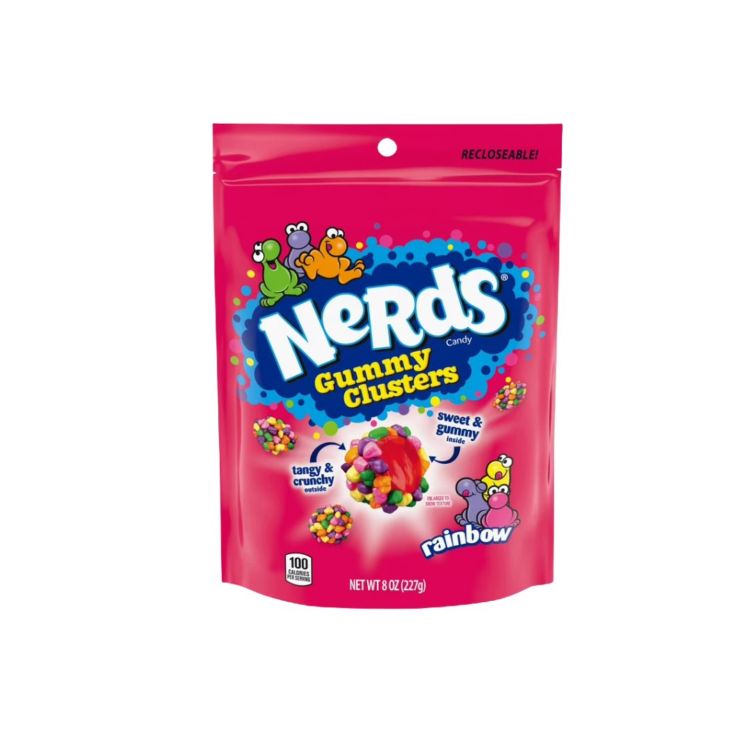 Nerds Rainbow Clusters Bag