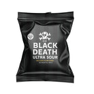 BlackDeath Ultra Sours packaging on a white background