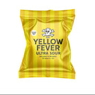 Yellow Fever Ultra Sour snack package on a white background