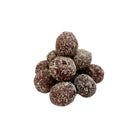 Cluster of fiery death ultra sours on a white background