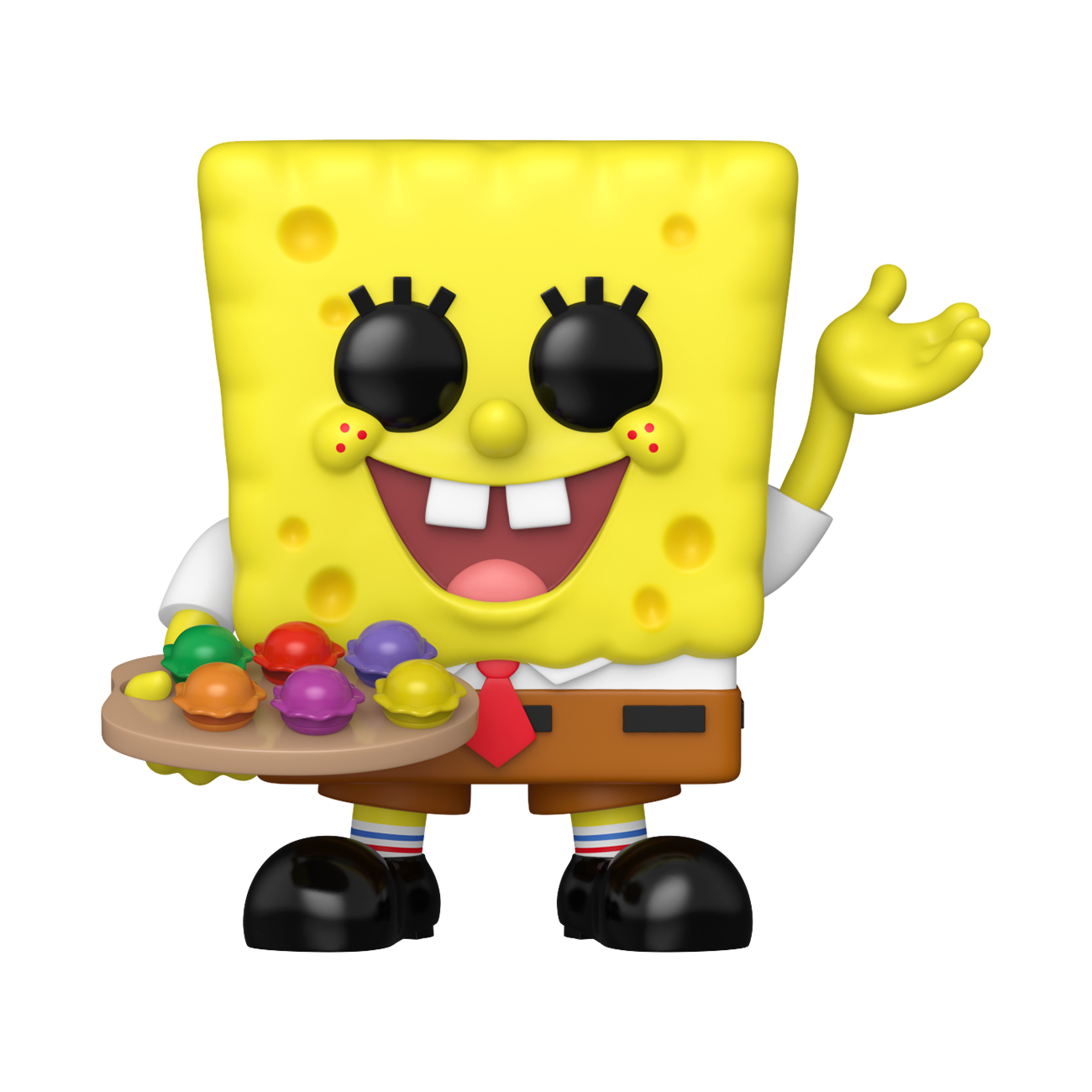 FUNKO POP! Exclusive Glow-In-The-Dark Spongebob w/ Patties - Load image 2 in gallery view