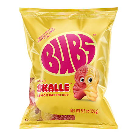 BUBS Lemon Raspberry Skulls – IT'SUGAR