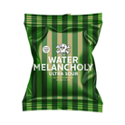 Green striped packaging of 'The Water Melancholy Ultra Sour' on a white background