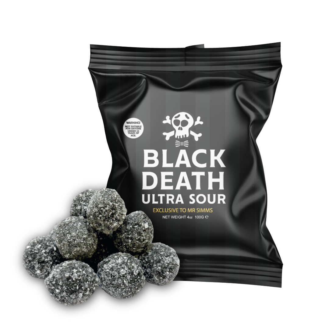 トップス SugarGross Mr. Simms Black Death Ultra Sours – IT'SUGAR