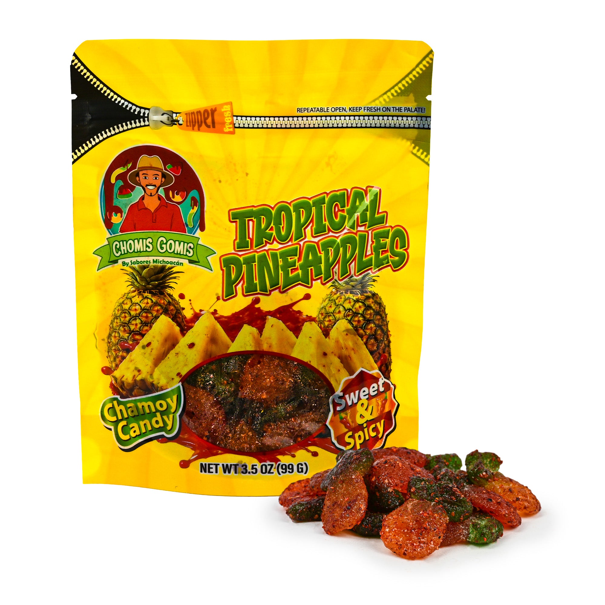 Tropical Pineapple Chamoy Candy