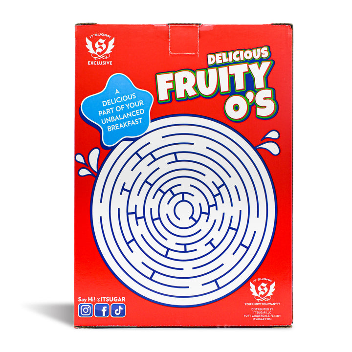 IT'SUGAR Fruity O's Big Cereal Box