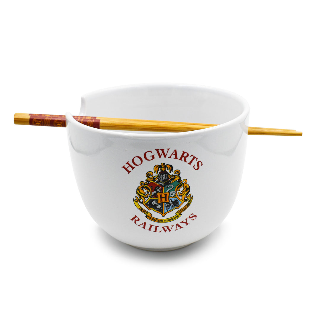 Harry Potter Hogwartz Express Ramen Bowl With Chopsticks