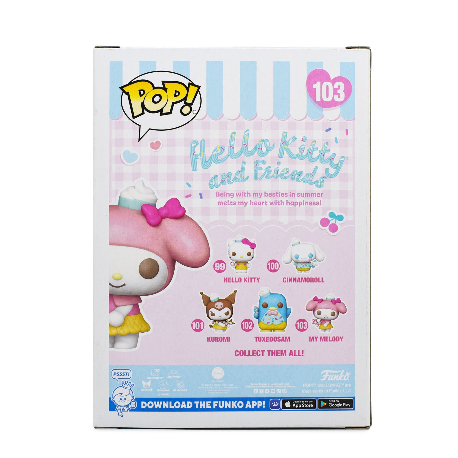 FUNKO POP! Sanrio: My Melody with Ice Cream – IT'SUGAR