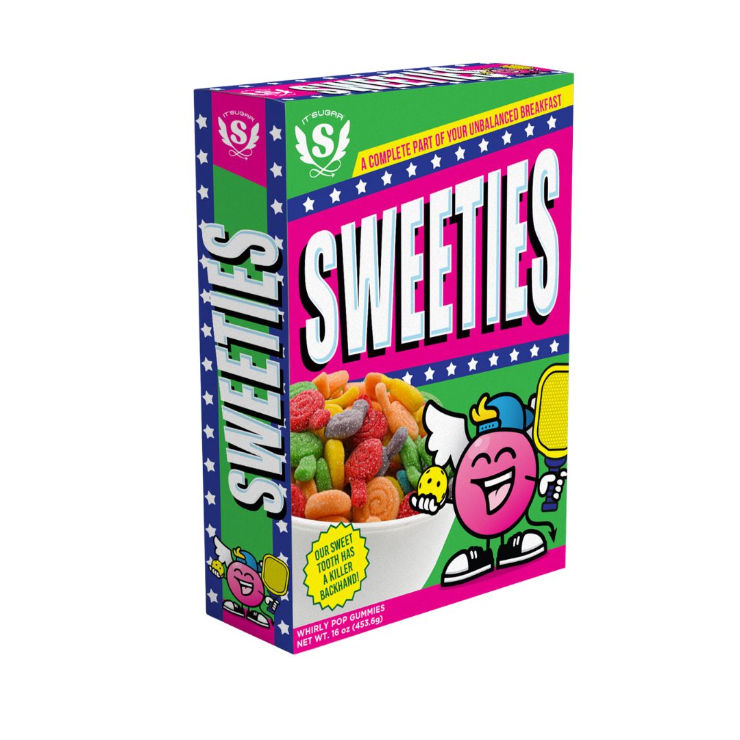 IT'SUGAR BIG Sweeties Cereal Box