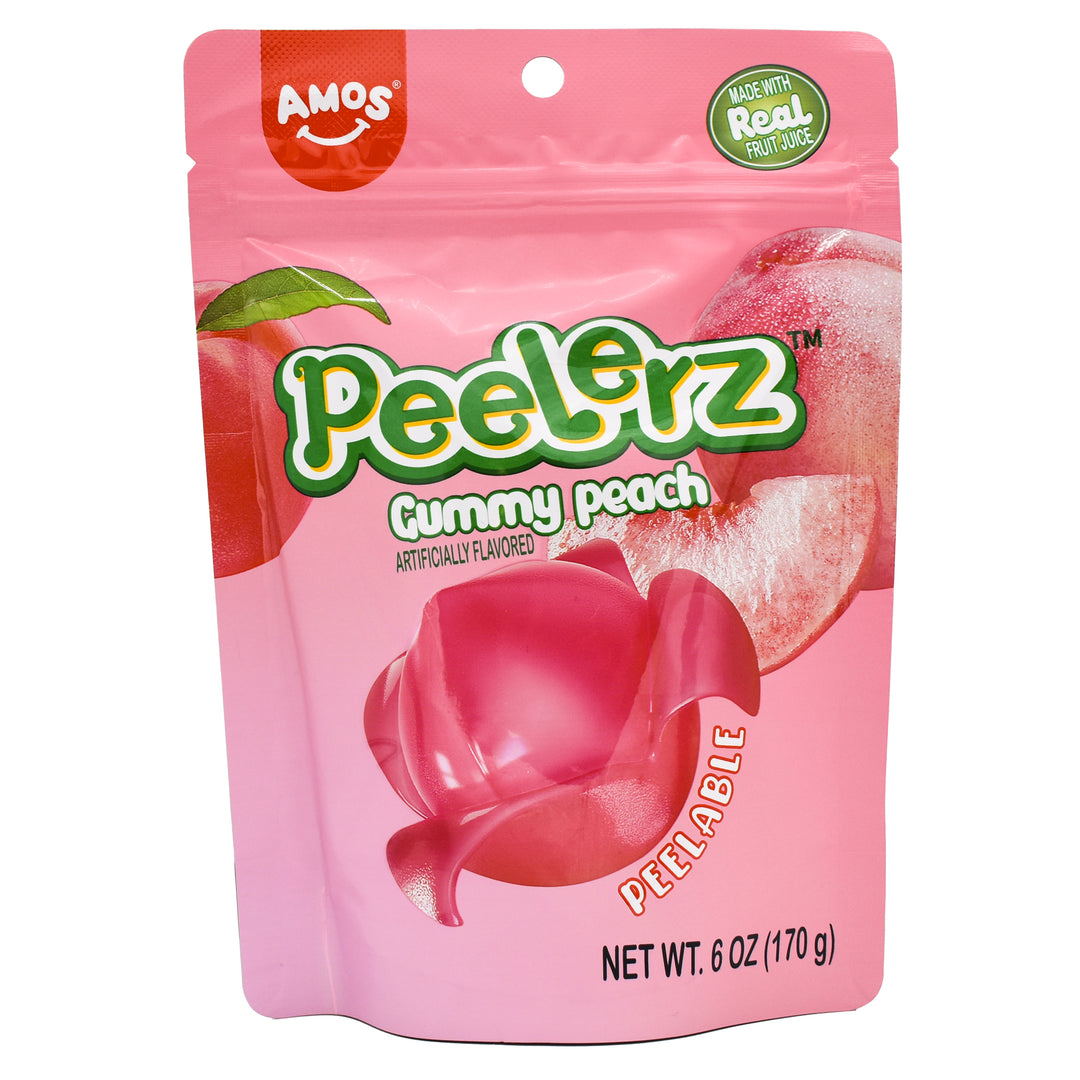 Gummy Peelerz Peach 6oz