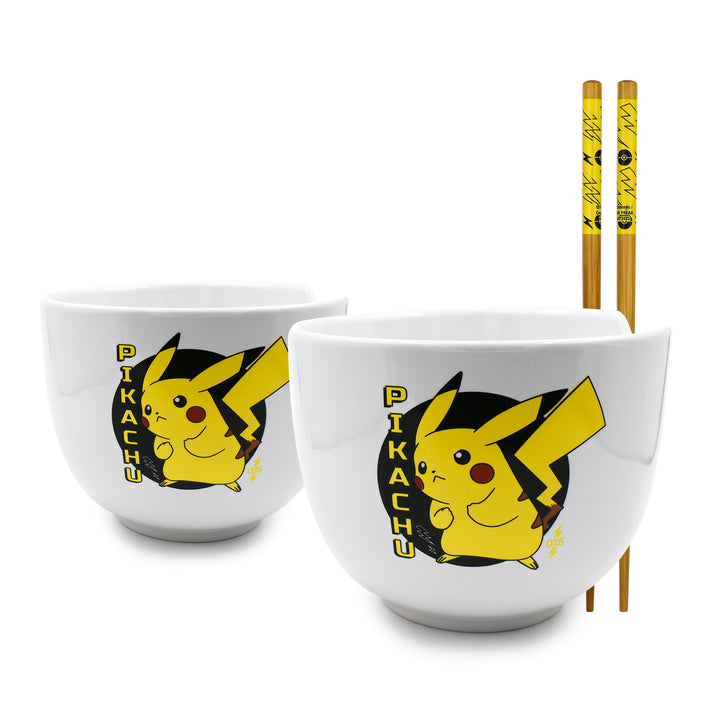 Electrifying Pikachu Ramen Bowl Set
