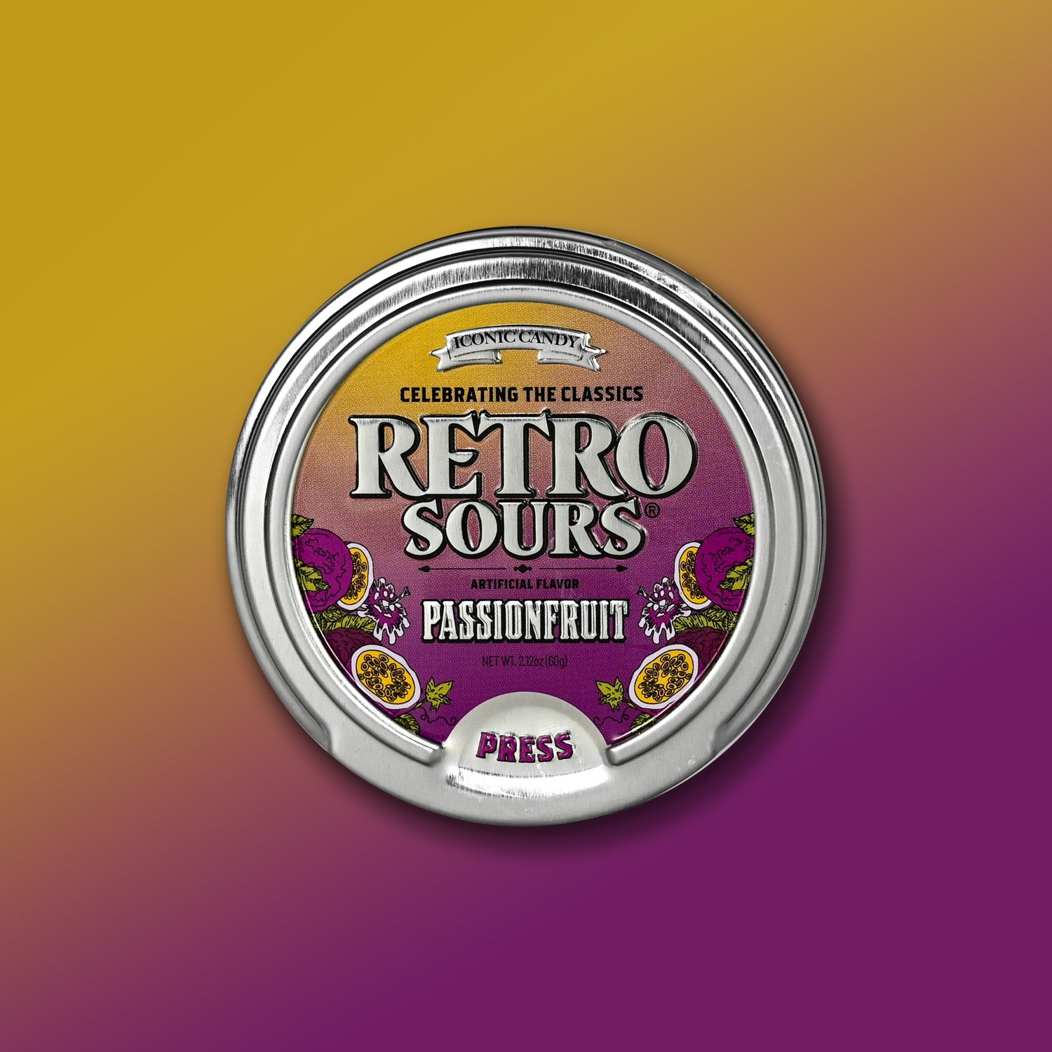 Retro Sours Passion Fruit – IT'SUGAR