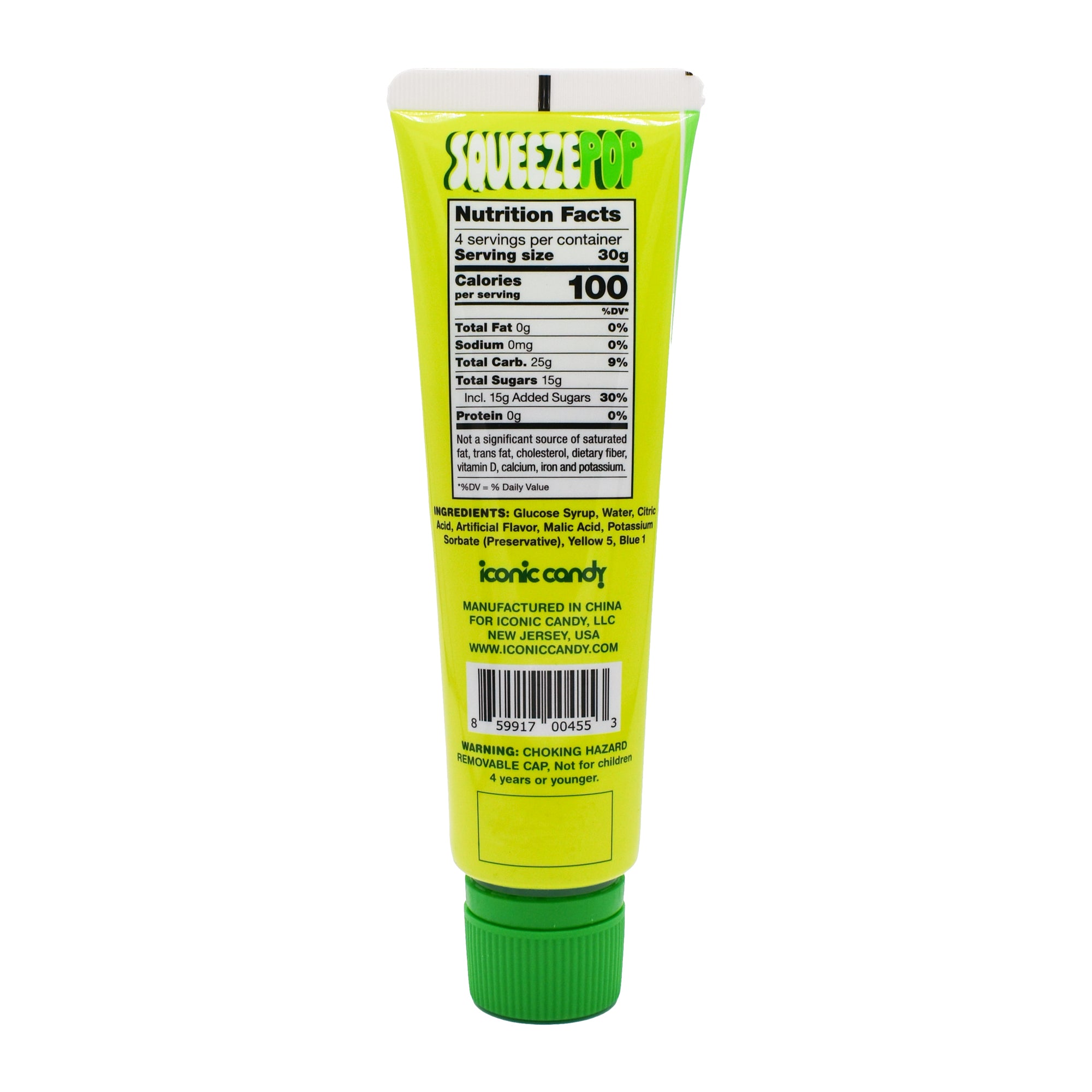 Squeeze Pop Sour Green Apple – IT'SUGAR