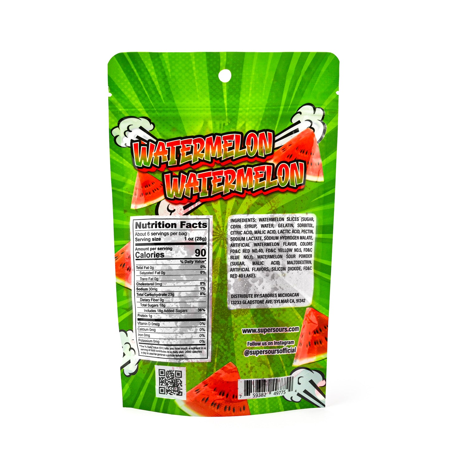 Super Sours Watermelon – IT'SUGAR