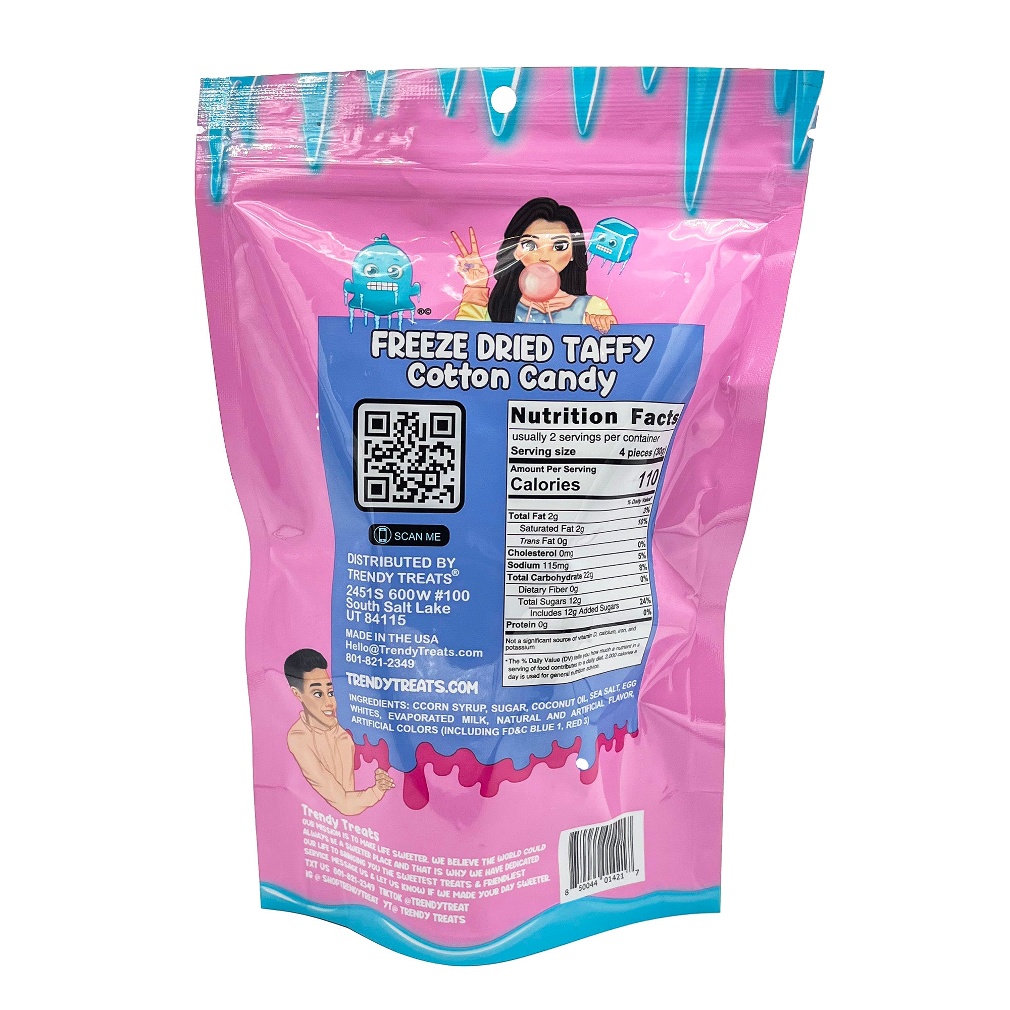 Freeze Dried Cotton Candy Taffy