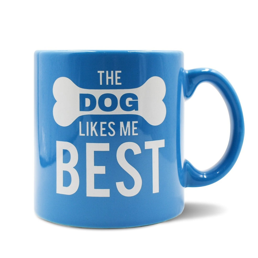 The Dog Likes Me Best Mug