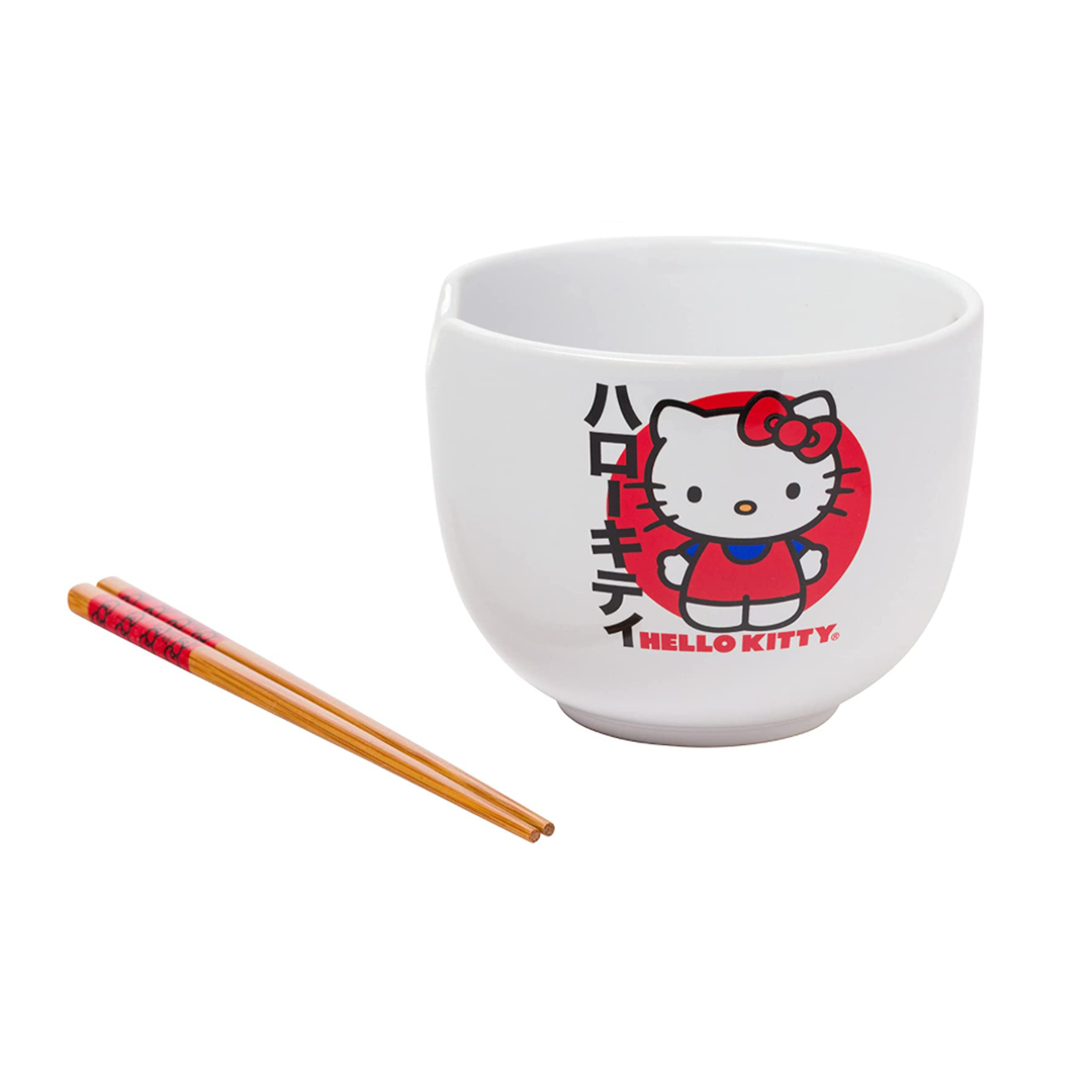 Hello Kitty Ramen Noodle Bowl Set