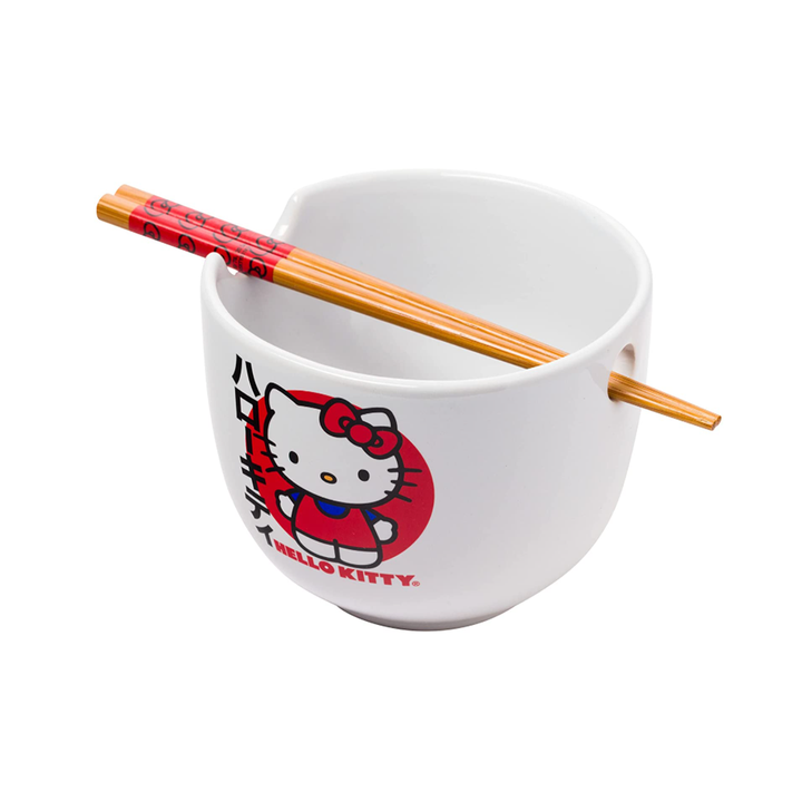 Hello Kitty Ramen Noodle Bowl Set
