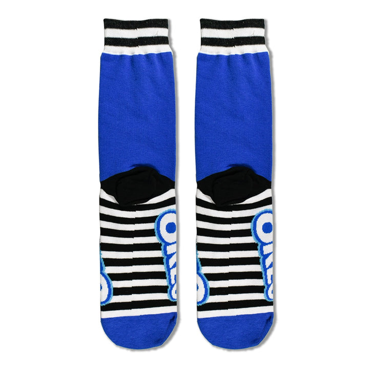 OREO Cookie Stripe and Logo Socks