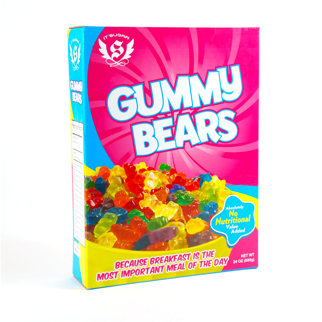 Perfect Size Gummy Bears Cereal Gift Box