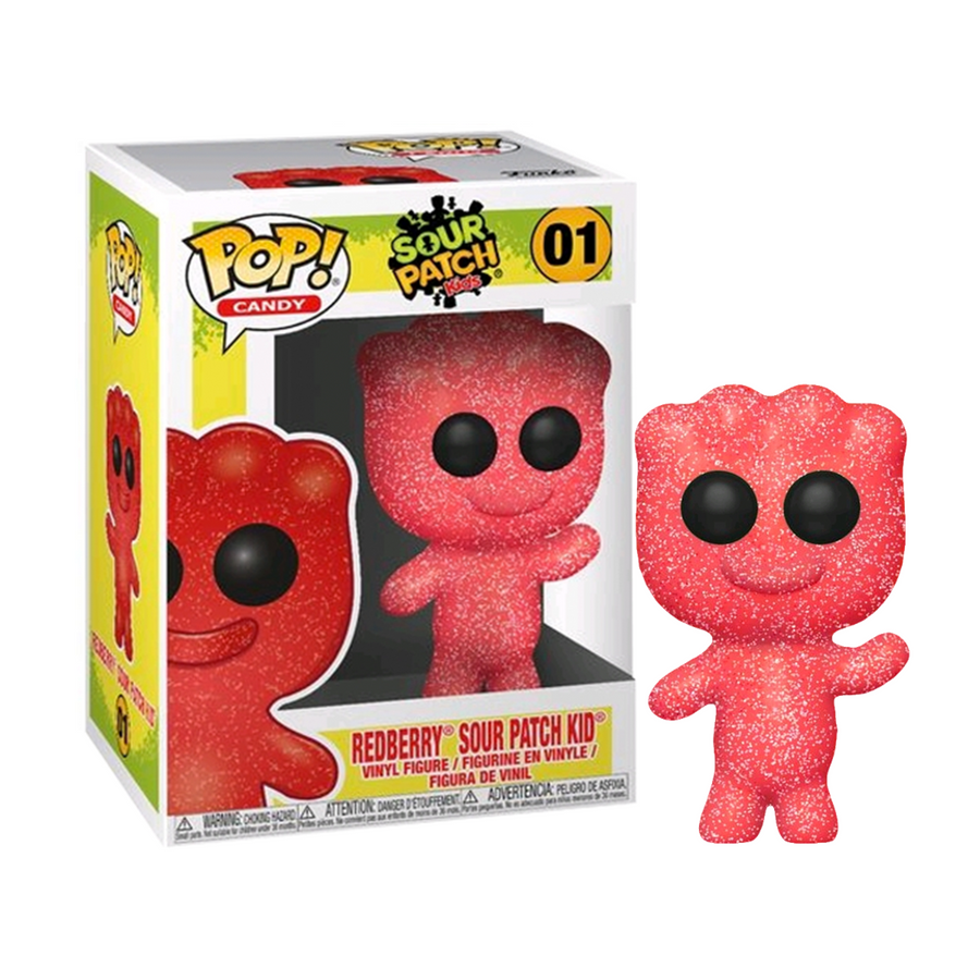 IT SUGAR POP Candy Blue Raspberry SOUR PATCH KIDS Vinyl Figure