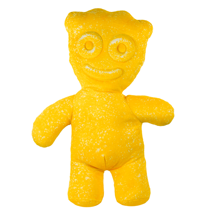 SOUR PATCH KIDS Yellow Kid Shaped Pillow
