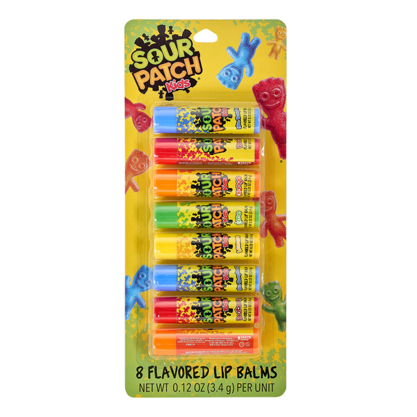 Sour Patch 7pk Flavored Lip Balm Pack