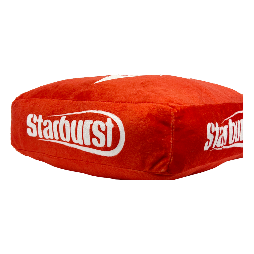 Starburst Plush Pillow - Red