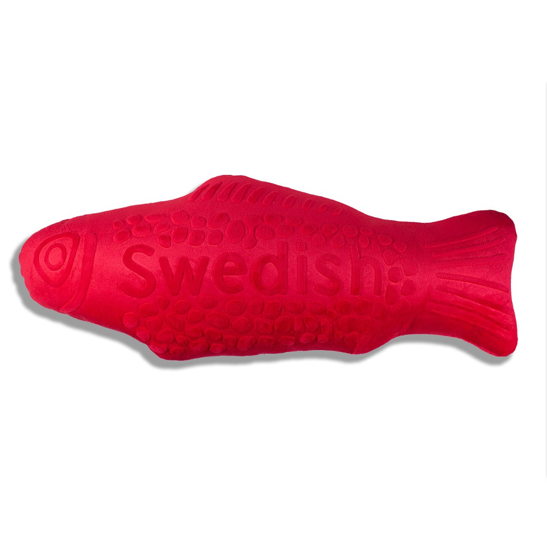 Swedish Fish Embossed Plush Pillow